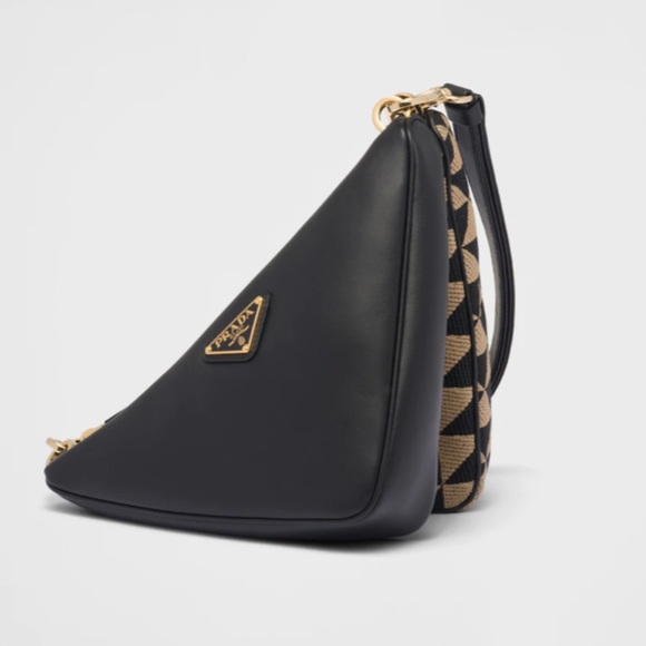 Prada Symbole leather and fabric mini bag - Picture 7 of 17